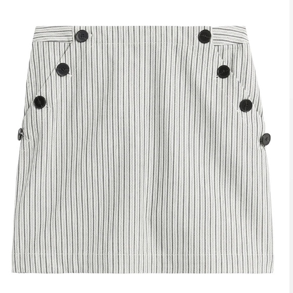 Bi-Stretch Sailor Mini Skirt - Picture 3 of 7